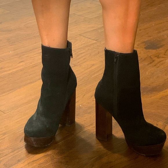 Jeffrey Campbell+Free People Platform Ankle Boots - Picture 6 of 7